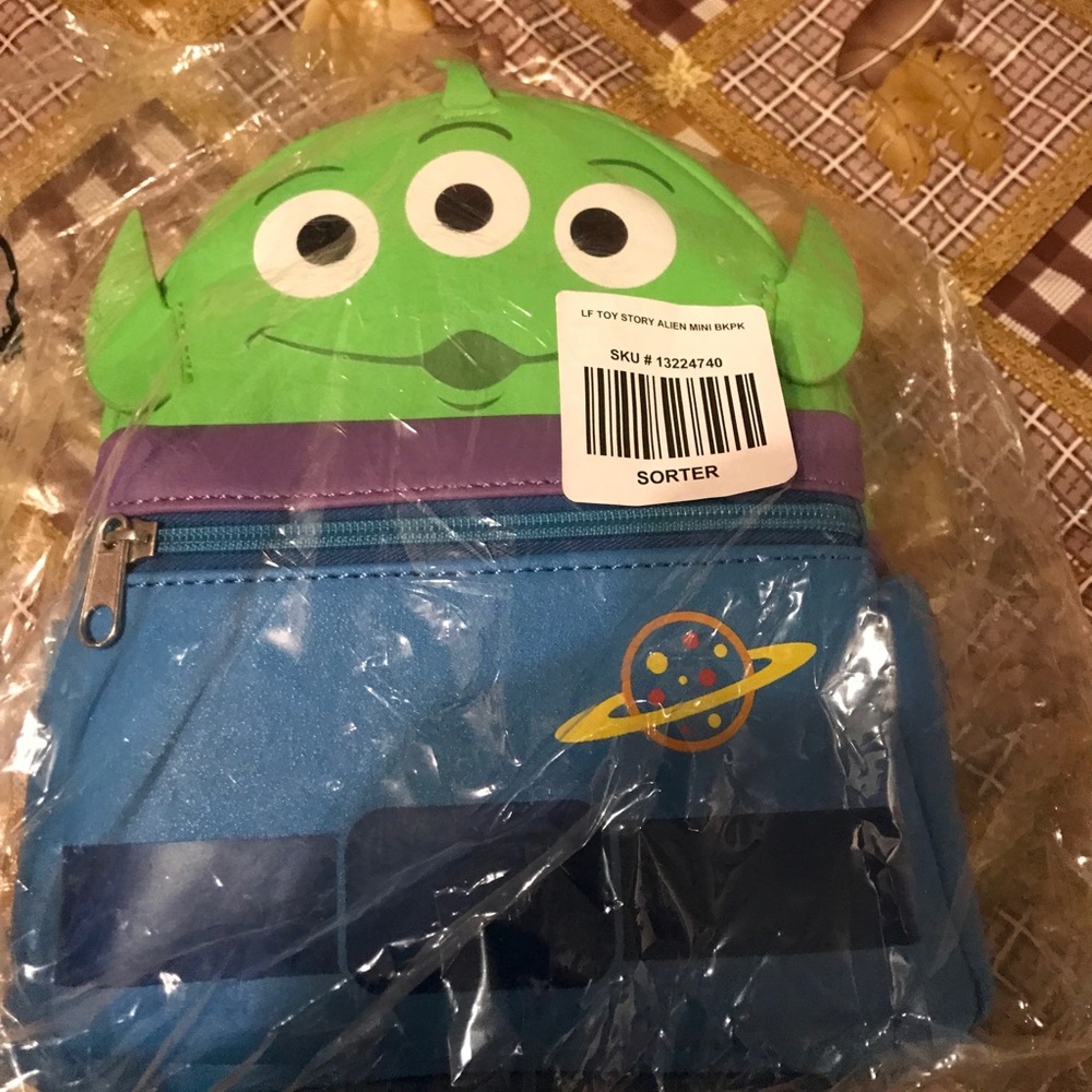 disney toy story alien mini backpack
